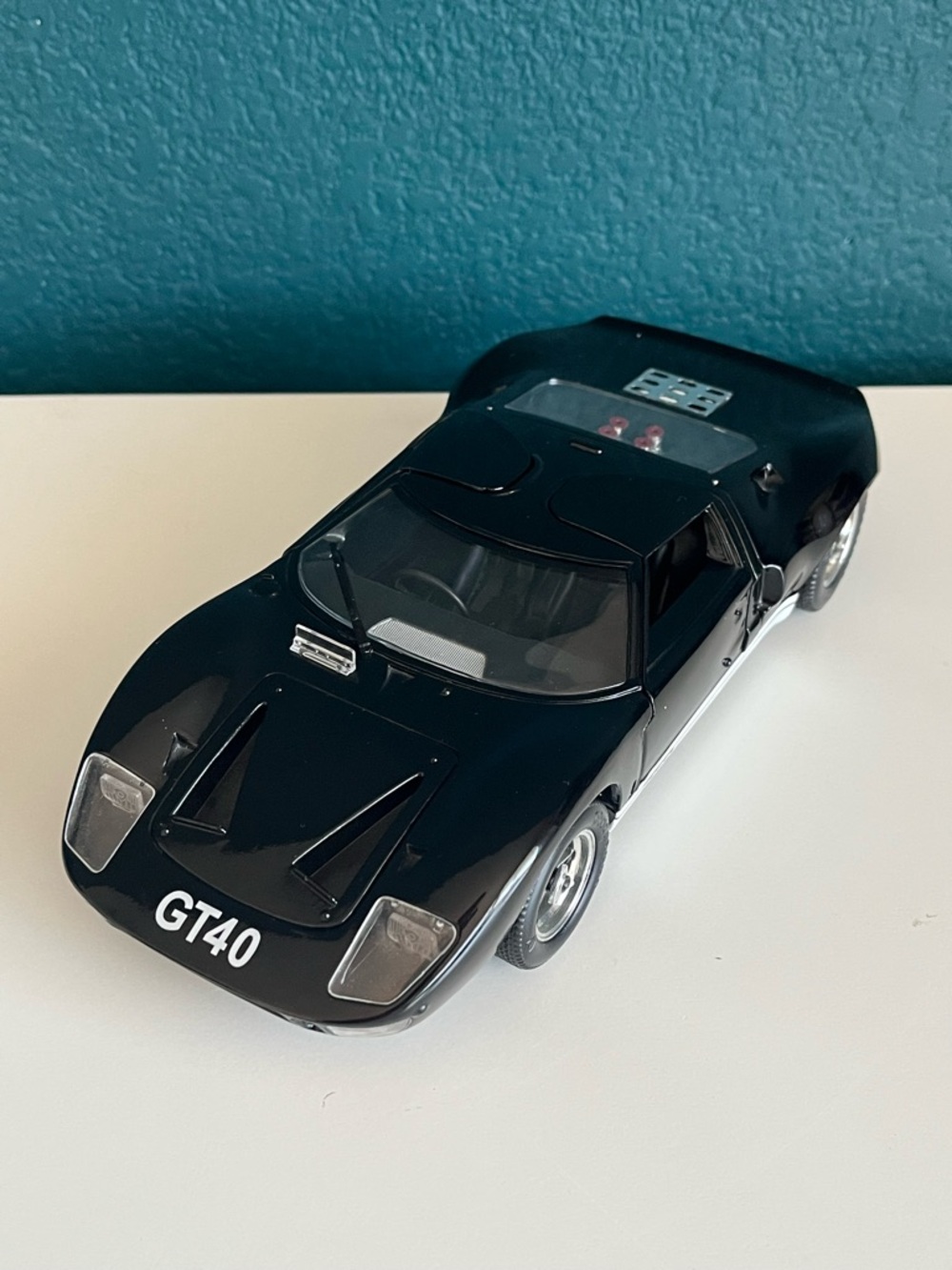 585W Rare Jouef Evolution 3008 China Ford Gt 40 Mki 1966 Black 1:18
